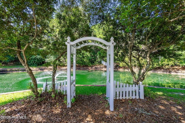 109 Lobster Ln, Emerald Isle, NC 28594 - view of yard featuring a water view