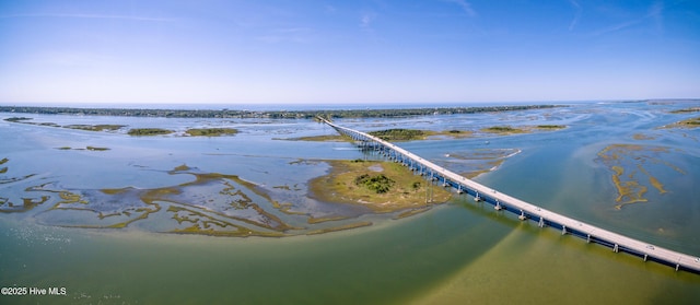 109 Lobster Ln, Emerald Isle, NC 28594 - drone / aerial view of a nearby body of water