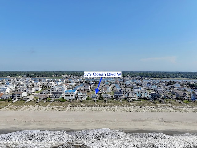379 Ocean Blvd W, Holden Beach, NC 28462 - aerial perspective of suburban area