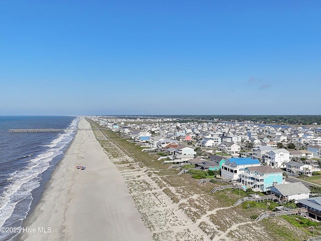 379 Ocean Blvd W, Holden Beach, NC 28462 - drone / aerial view of unending shoreline