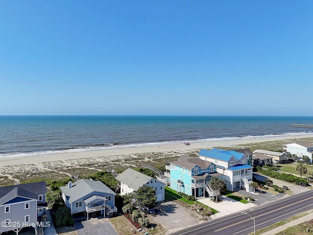 379 Ocean Blvd W, Holden Beach, NC 28462 - bird's eye view of expansive beach