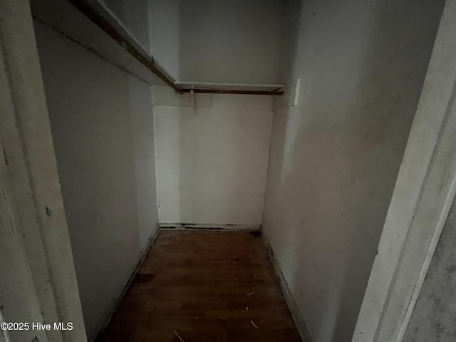 144 Shannonhouse Rd, Edenton, NC 27932 - walk in closet with wood finished floors