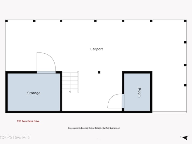 200 Twin Oaks Dr Unit B, Hampstead, NC 28443 - floor plan / room layout