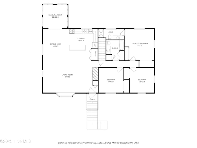 118 Lancashire Ln, West End, NC 27376 - room layout