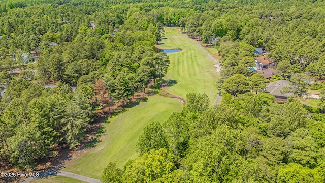 118 Lancashire Ln, West End, NC 27376 - aerial view of property's location featuring a golf course, a forest, and a nearby body of water