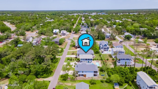 104 SE 32nd St, Oak Island, NC 28465 - aerial view of residential area
