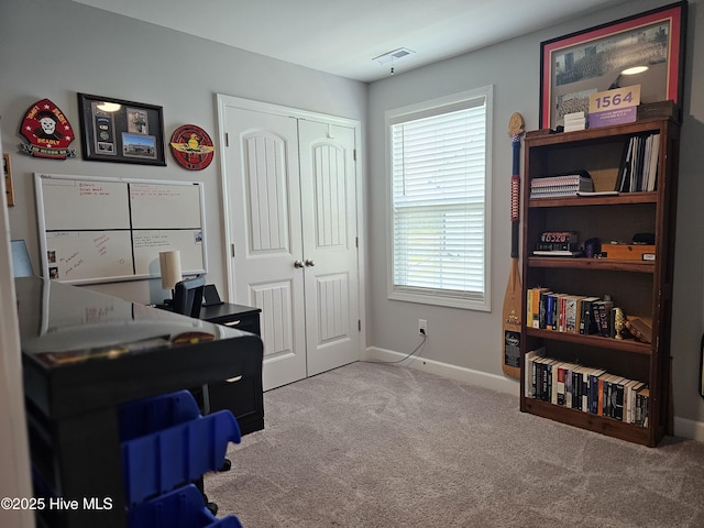 568 Transom Way, Sneads Ferry, NC 28460 - carpeted office with baseboards