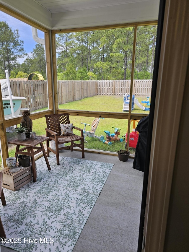 568 Transom Way, Sneads Ferry, NC 28460 - view of sunroom / solarium