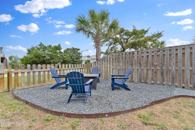 2304 W Dolphin Dr, Oak Island, NC 28465 - view of play area with fence