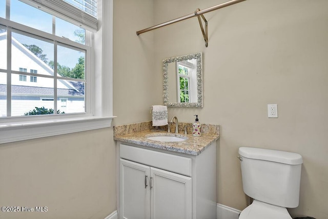 886 Hollybriar Dr SE, Bolivia, NC 28422 - half bath with vanity and toilet