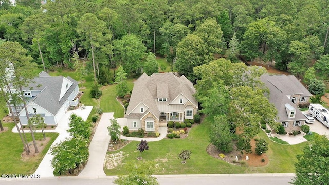 886 Hollybriar Dr SE, Bolivia, NC 28422 - view of subject property with a forest