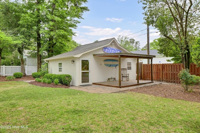 1218 Country Club Rd, Wilmington, NC 28403 - rear view of house featuring a shingled roof