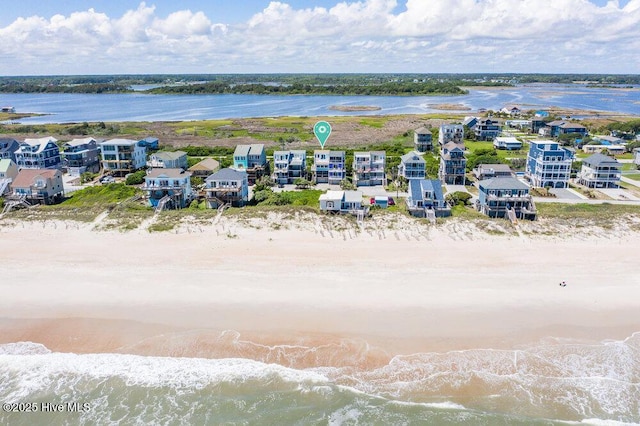 167 Topsail Rd, North Topsail Beach, NC 28460 - drone / aerial view of expansive beach