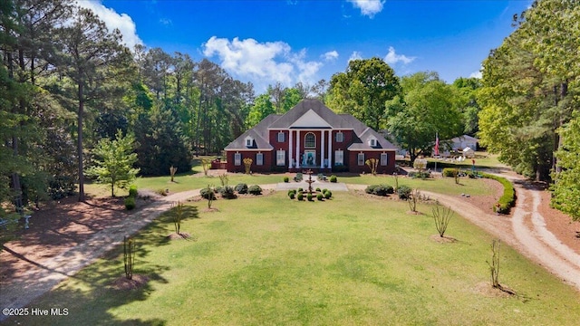 342 Shirley Plantation Dr, Snow Hill, NC 28580 - view of front of home with a front lawn and dirt driveway