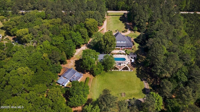 342 Shirley Plantation Dr, Snow Hill, NC 28580 - view of property location with a heavily wooded area