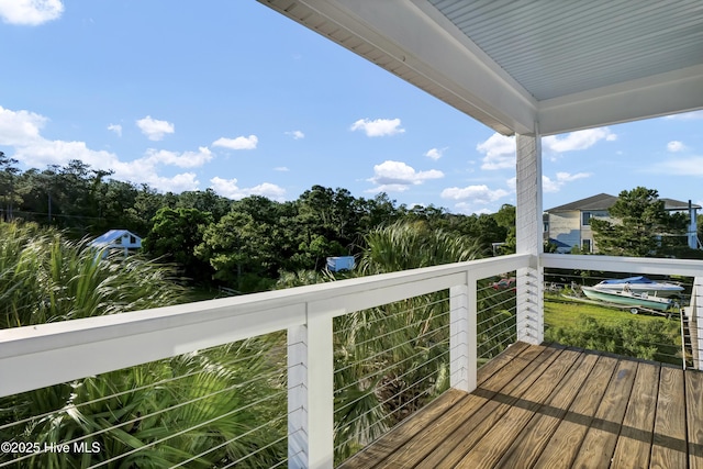 1855 Newkirk Rd, Wilmington, NC 28409 - view of wooden terrace