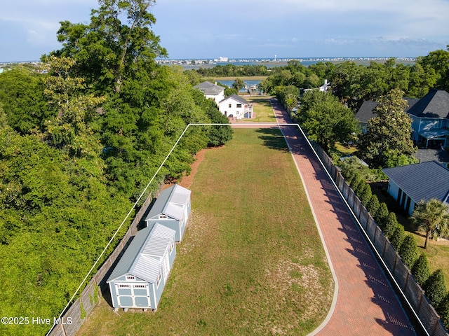 view of property location featuring property parcel outlined