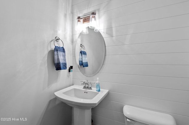 bathroom with toilet