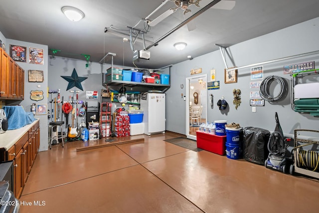 4007 Norseman Loop Unit 5, Southport, NC 28461 - garage featuring a garage door opener