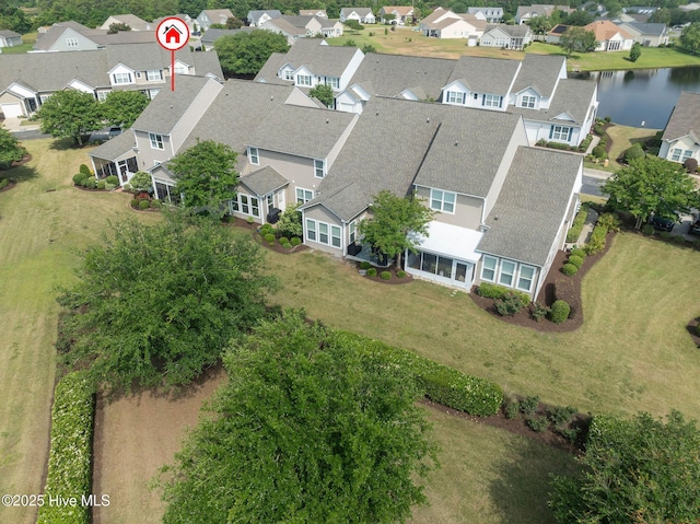4007 Norseman Loop Unit 5, Southport, NC 28461 - aerial view of residential area featuring a large body of water