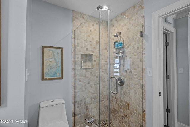 141 Bayview Blvd, Atlantic Beach, NC 28512 - full bath featuring a shower stall and toilet