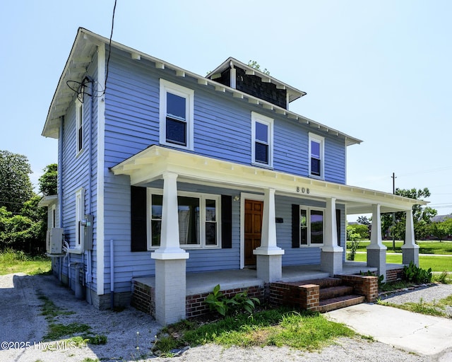 808 Green St, New Bern, NC 28560 - traditional style home with covered porch
