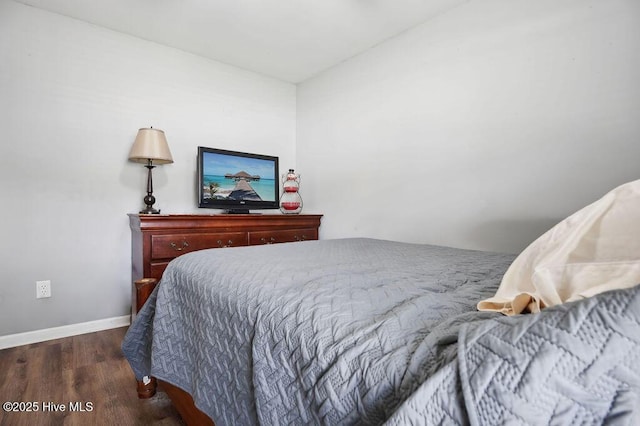 312 Hughes Ln, Jacksonville, NC 28546 - bedroom featuring wood finished floors and baseboards