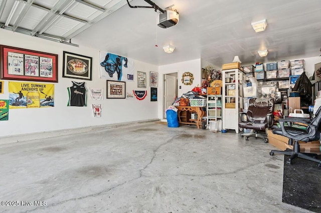 312 Hughes Ln, Jacksonville, NC 28546 - garage featuring a garage door opener