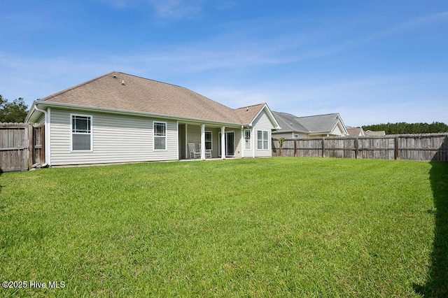 312 Hughes Ln, Jacksonville, NC 28546 - view of rear view of house