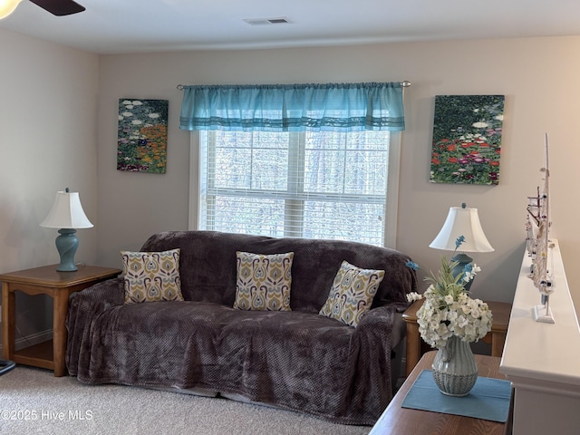 201 Shreveport Ct, Havelock, NC 28532 - living room with a ceiling fan