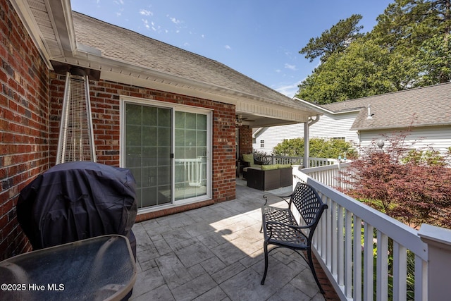 903 Buckingham Rd, Trent Woods, NC 28562 - view of patio / terrace featuring area for grilling