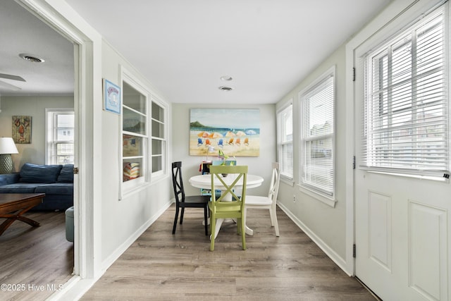 sunroom / solarium with healthy amount of natural light