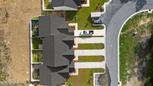 aerial view of property's location