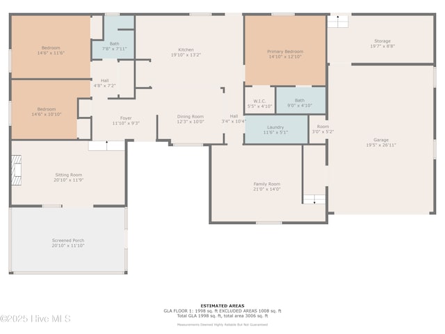 212 Park Ave, Southport, NC 28461 - floor plan / room layout