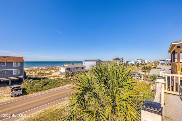 308 E Beach Dr, Oak Island, NC 28465 - water view featuring nearby beach