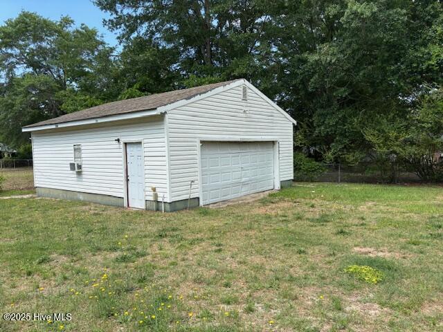 6007 Meadow Ln, Goldsboro, NC 27530 - view of detached garage