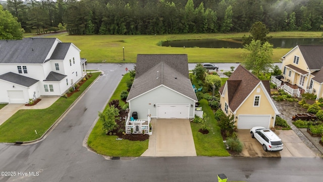 4083 Reunion Pointe Ln, New Bern, NC 28562 - aerial view of a large body of water and a heavily wooded area