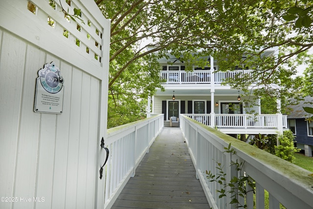 297 Broad St, Oriental, NC 28571 - view of rear view of property