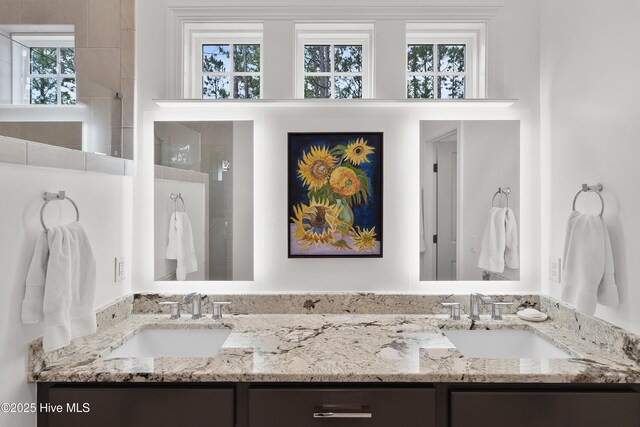 3752 Glenmere Ln, Southport, NC 28461 - full bath with double vanity