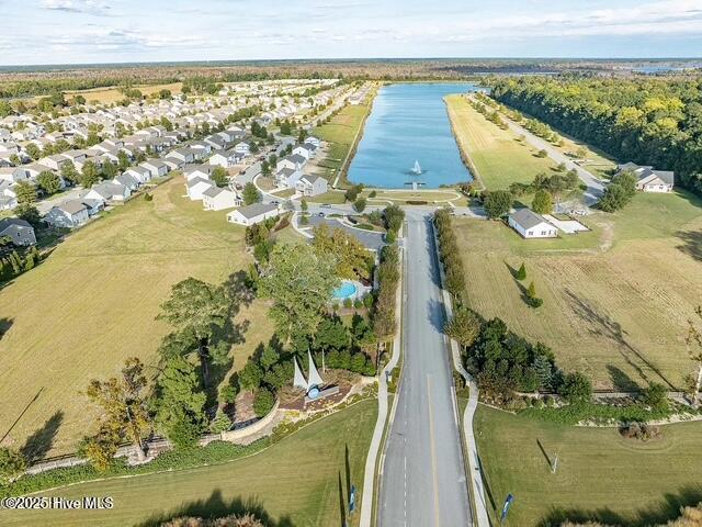 410 Isabelle St, New Bern, NC 28560 - aerial view of property's location with a large body of water