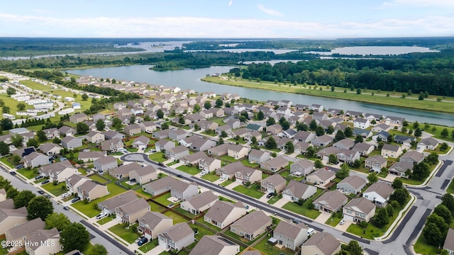 410 Isabelle St, New Bern, NC 28560 - aerial view of property and surrounding area featuring a large body of water