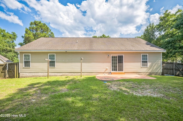239 Shellbank Dr, Sneads Ferry, NC 28460 - back of house with a patio