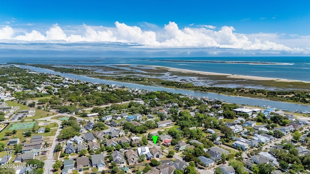 301 Hedrick St, Beaufort, NC 28516 - aerial view of residential area with a large body of water