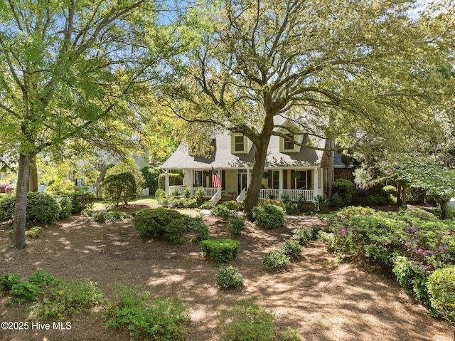6212 Turtle Hall Dr, Wilmington, NC 28409 - cape cod house with a porch