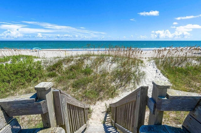 6301 Ocean Dr, Emerald Isle, NC 28594 - water view featuring local beach