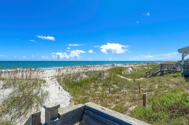 6301 Ocean Dr, Emerald Isle, NC 28594 - water view featuring nearby beach