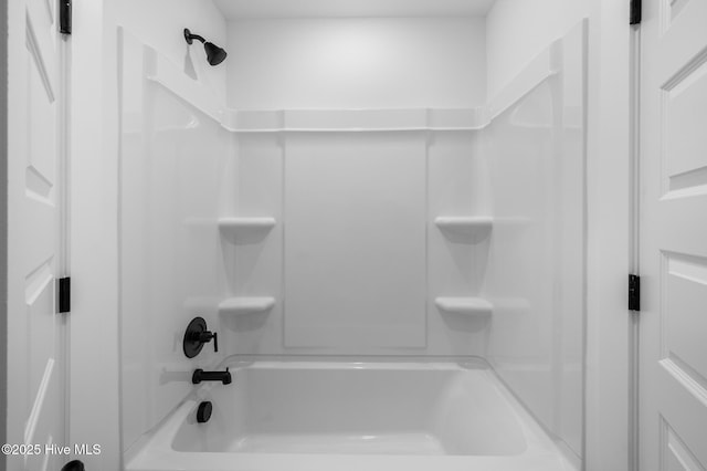 full bath featuring shower / bathtub combination