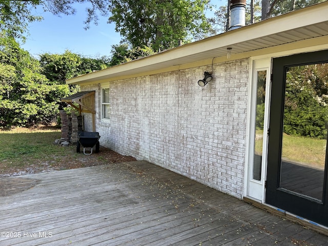3414 Middle Sound Loop Rd, Wilmington, NC 28411 - view of wooden terrace