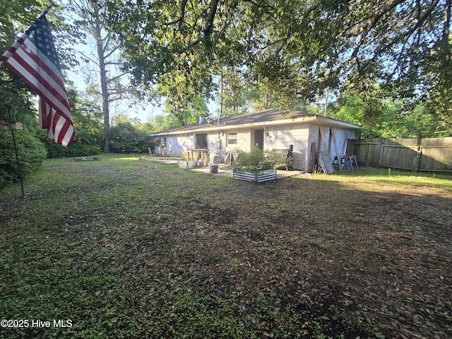 3414 Middle Sound Loop Rd, Wilmington, NC 28411 - view of yard with a patio area