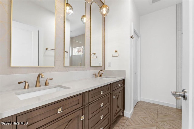 355 S Middleton Dr NW, Calabash, NC 28467 - full bath with double vanity and baseboards